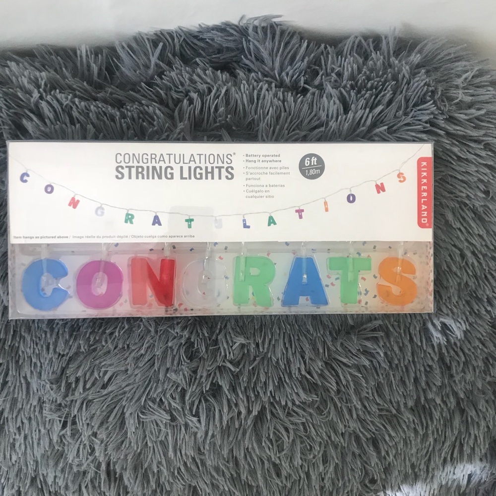 Kikkerland String lights 6ft/1,80m